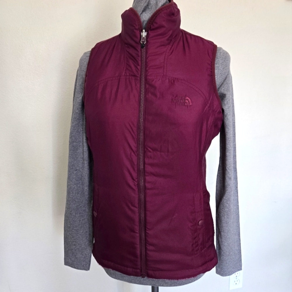Reversible The North Face Vest Mossbud